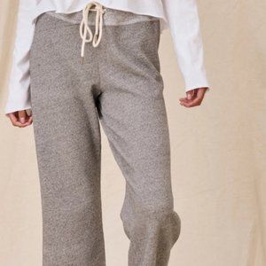 The Great Wide Leg Cropped Sweatpant (M)